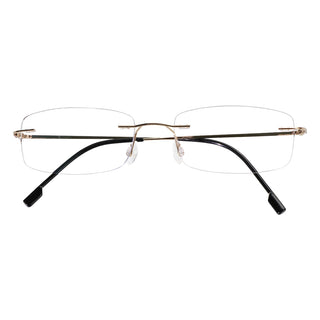 Albert Metal Rectangle Eyeglasses - LifeArtVision