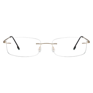 Albert Metal Rectangle Eyeglasses - LifeArtVision