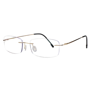 Albert Metal Rectangle Eyeglasses - LifeArtVision