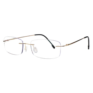 Albert Metal Rectangle Eyeglasses - LifeArtVision