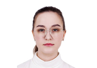 Albert Metal Rectangle Eyeglasses - LifeArtVision