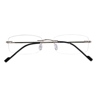 Albert Metal Rectangle Eyeglasses - LifeArtVision