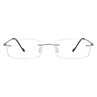 Albert Metal Rectangle Eyeglasses - LifeArtVision