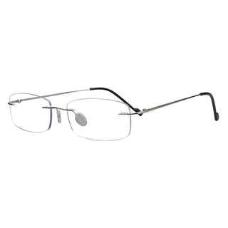 Albert Metal Rectangle Eyeglasses - LifeArtVision