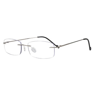 Albert Metal Rectangle Eyeglasses - LifeArtVision