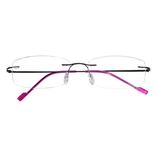 Albert Metal Rectangle Eyeglasses - LifeArtVision