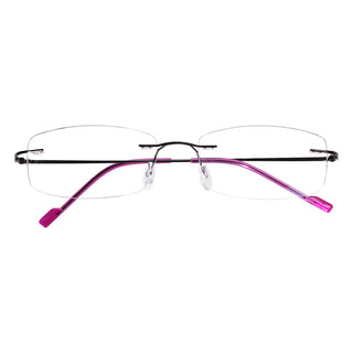 Albert Metal Rectangle Eyeglasses - LifeArtVision