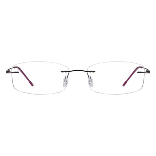 Albert Metal Rectangle Eyeglasses - LifeArtVision