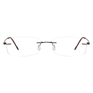 Albert Metal Rectangle Eyeglasses - LifeArtVision