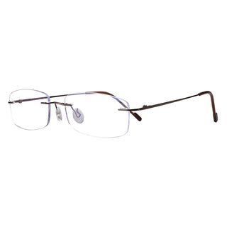 Albert Metal Rectangle Eyeglasses - LifeArtVision