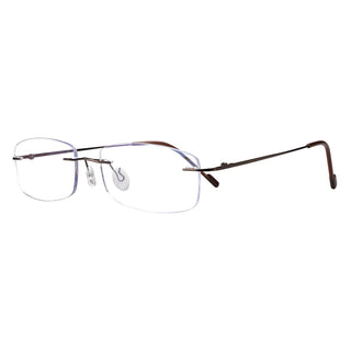 Albert Metal Rectangle Eyeglasses - LifeArtVision