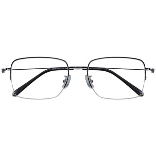 Metal Rectangle Eyeglasses