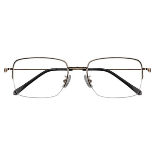 Metal Rectangle Eyeglasses