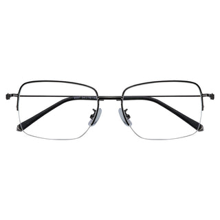 Metal Rectangle Eyeglasses