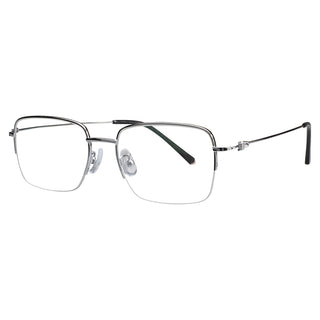 Metal Rectangle Eyeglasses