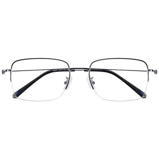 Metal Rectangle Eyeglasses