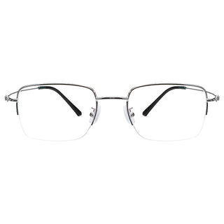 Metal Rectangle Eyeglasses