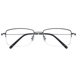 Metal Rectangle Eyeglasses