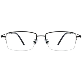 Metal Rectangle Eyeglasses