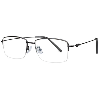 Metal Rectangle Eyeglasses