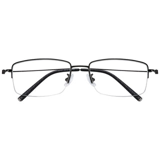 Metal Rectangle Eyeglasses