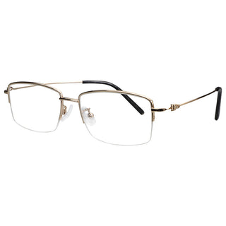 Metal Rectangle Eyeglasses