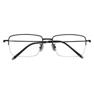 Metal Rectangle Eyeglasses 