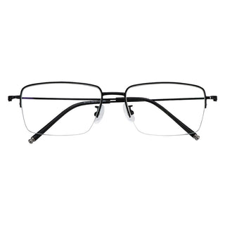 Metal Rectangle Eyeglasses 