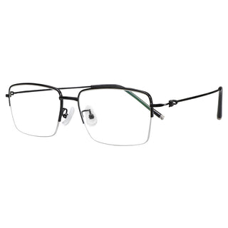 Metal Rectangle Eyeglasses 