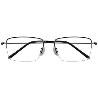 Metal Rectangle Eyeglasses 