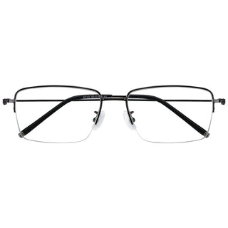 Metal Rectangle Eyeglasses 