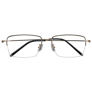 Metal Rectangle Eyeglasses 