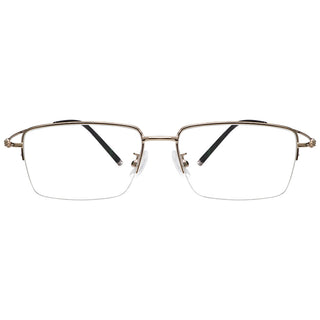 Metal Rectangle Eyeglasses 