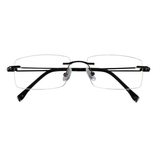 Metal Rectangle Eyeglasses