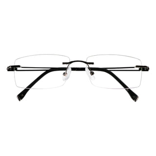 Metal Rectangle Eyeglasses