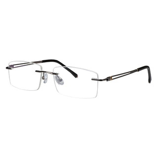 Metal Rectangle Eyeglasses