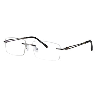 Metal Rectangle Eyeglasses