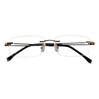 Metal Rectangle Eyeglasses