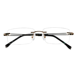 Metal Rectangle Eyeglasses