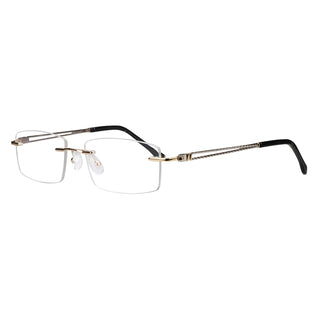 Metal Rectangle Eyeglasses