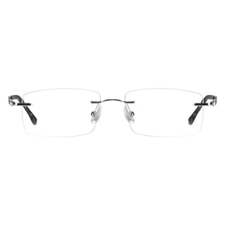 Metal Rectangle Eyeglasses