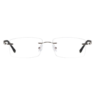 Metal Rectangle Eyeglasses