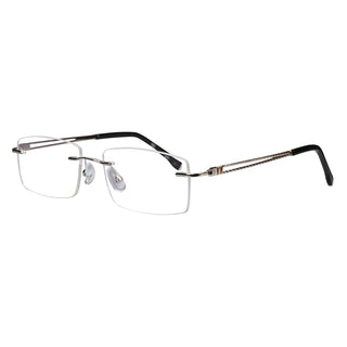 Metal Rectangle Eyeglasses