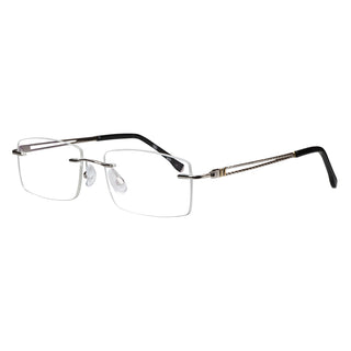 Metal Rectangle Eyeglasses