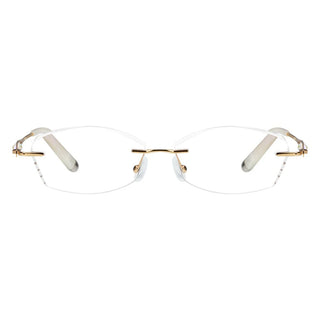 Metal Rectangle Eyeglasses