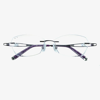 Metal Rectangle Eyeglasses