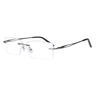 Metal Rectangle Eyeglasses