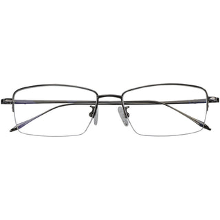 Titanium containing Rectangle Eyeglasses