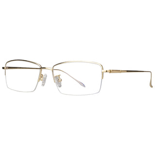 Titanium containing Rectangle Eyeglasses