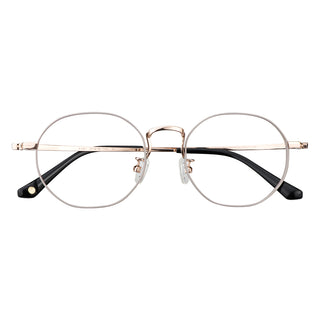 Cary Titanium containing circular Eyeglasses - LifeArtVision